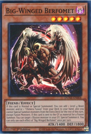 Big-Winged Berfomet - DUNE-EN004 - Super Rare