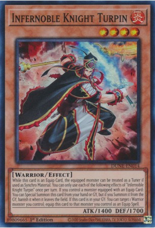 Infernoble Knight Turpin - DUNE-EN014 - Super Rare