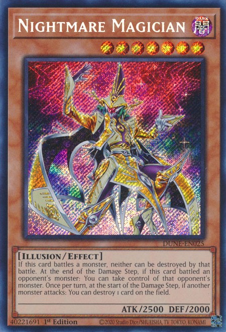 Nightmare Magician - DUNE-EN025 - Secret Rare - Duelshop