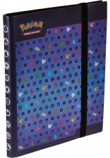 Pasta Pokémon Silhouettes Pro-Binder com 9 bolsos (360 cards) Oficial Ultra Pro