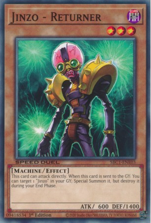 Jinzo - Returner - SBC1-ENE03 - Common