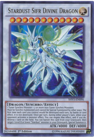 Stardust Sifr Divine Dragon - SHVI-EN096 - Ultra Rare