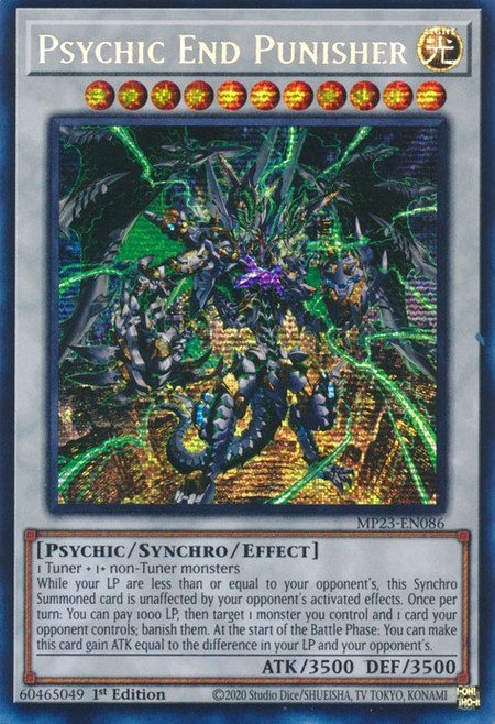 Psychic End Punisher - MP23-EN086 - Prismatic Secret Rare - Duelshop