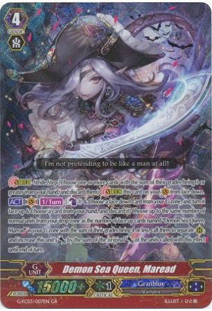 Demon Sea Queen, Maread - G-FC03/007EN - GR