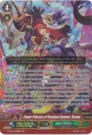 Flower Princess of Perpetual Summer, Verano - G-FC03/008EN - GR