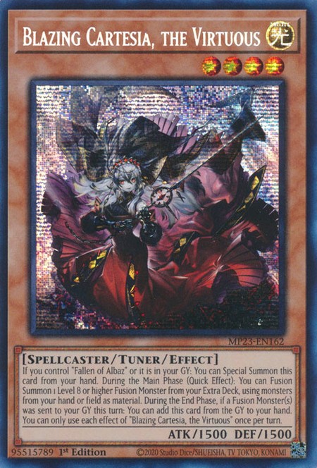 Blazing Cartesia, the Virtuous - MP23-EN162 - Prismatic Secret