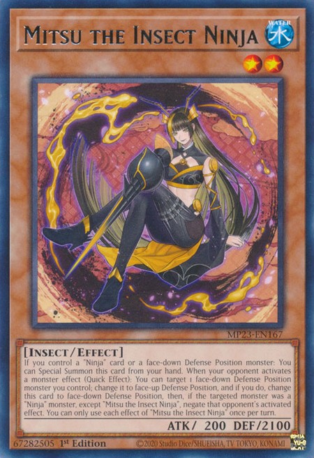 Mitsu the Insect Ninja - MP23-EN167 - Rare - Duelshop