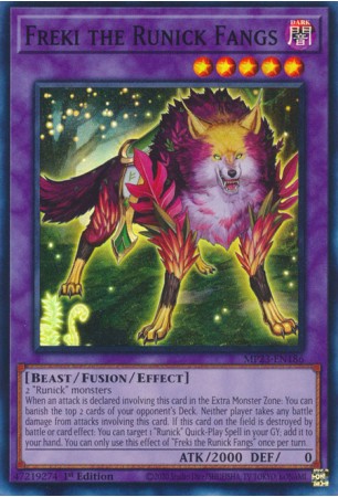 Freki the Runick Fangs - MP23-EN186 - Super Rare