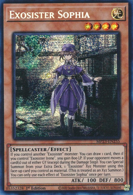 Exosister Sophia - MP23-EN255 - Prismatic Secret Rare - Duelshop