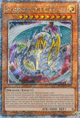 Rainbow Dragon - TN23-EN004 - Quarter Century Secret Rare