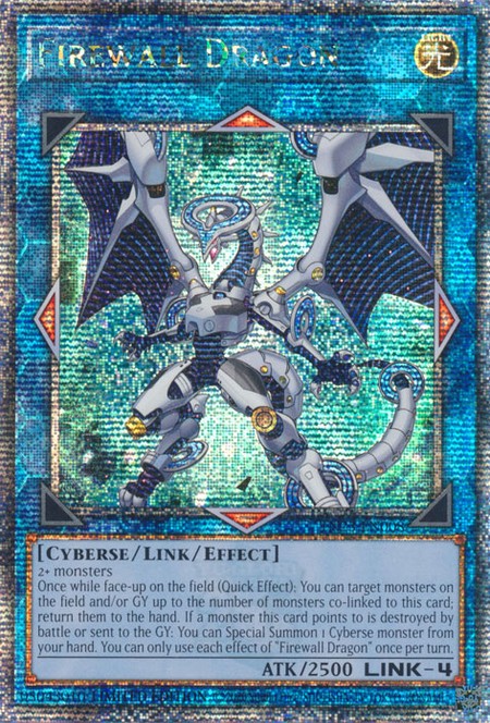Firewall Dragon - TN23-EN008 - Quarter Century Secret Rare - Duelshop