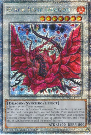 Black Rose Dragon - TN23-EN014 - Quarter Century Secret Rare