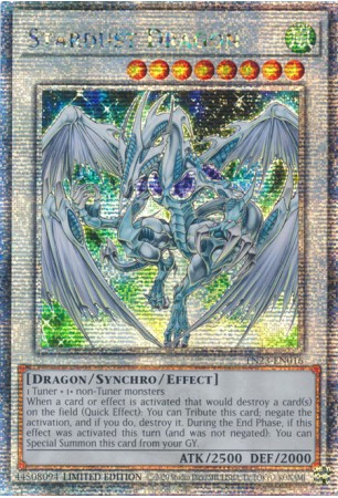 Stardust Dragon - TN23-EN016 - Quarter Century Secret Rare