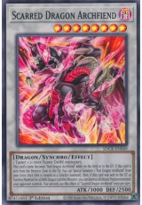 Scarred Dragon Archfiend - SDCK-EN049 - Super Rare