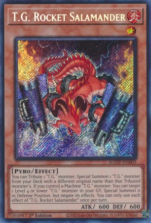 T.G. Rocket Salamander - AGOV-EN003 - Secret Rare