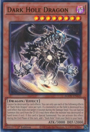 Dark Hole Dragon - AGOV-EN020 - Ultra Rare