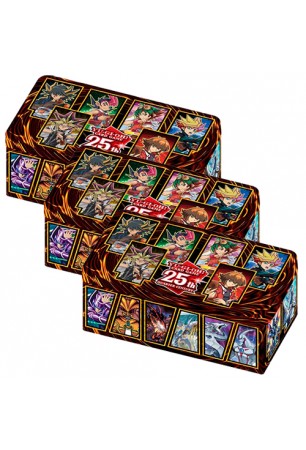 3x Yu-Gi-Oh! 25th Anniversary Tin: Dueling Heroes 2023 (3 unidades)