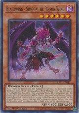 Blackwing - Simoon the Poison Wind - RA01-EN012 - Super Rare