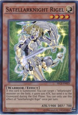 Satellarknight Rigel - SECE-EN025 - Super Rare