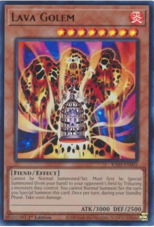 Lava Golem - RA01-EN001 - Ultra Rare