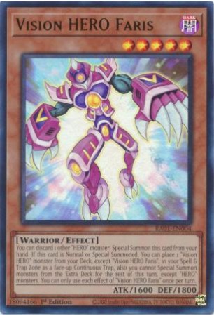 Vision HERO Faris - RA01-EN004 - Ultra Rare