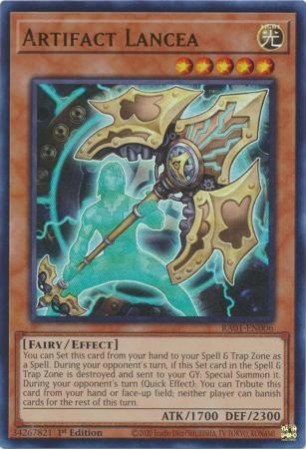 Artifact Lancea - RA01-EN006 - Ultra Rare