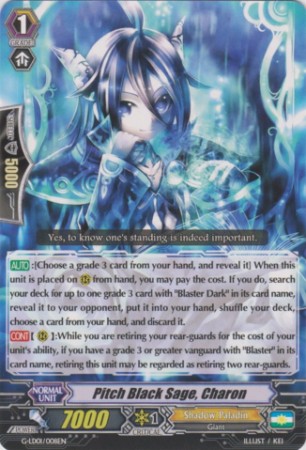 Pitch Black Sage, Charon - G-LD01/008EN - C