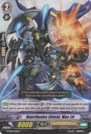 Unorthodox Shield, Mac Lir - G-LD01/006EN - C