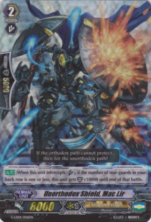 Unorthodox Shield, Mac Lir - G-LD01/006EN - RRR