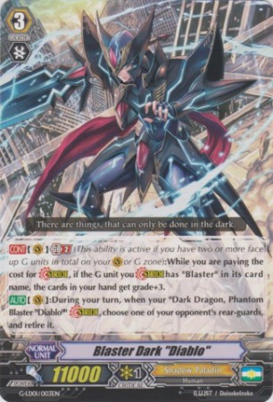 Blaster Dark "Diablo" - G-LD01/003EN - C