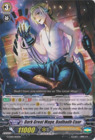 Dark Great Mage, Badhadh Caar - G-LD01/002EN - C