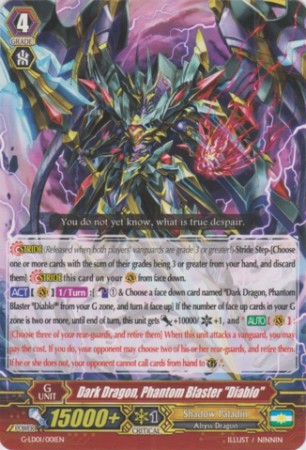 Dark Dragon, Phantom Blaster "Diablo" - G-LD01/001EN - C