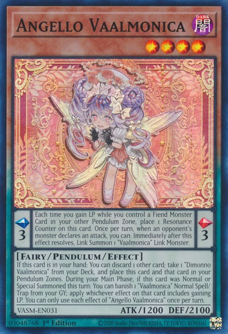 Angello Vaalmonica - VASM-EN031 - Super Rare - Duelshop