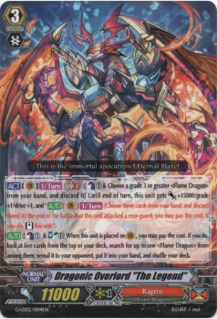Dragonic Overlord "The Legend" - G-LD02/004EN C