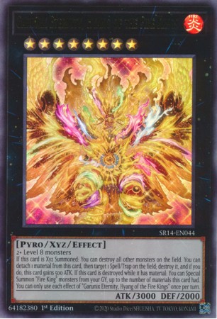 Garunix Eternity, Hyang of the Fire Kings - SR14-EN044 - Ultra Rare