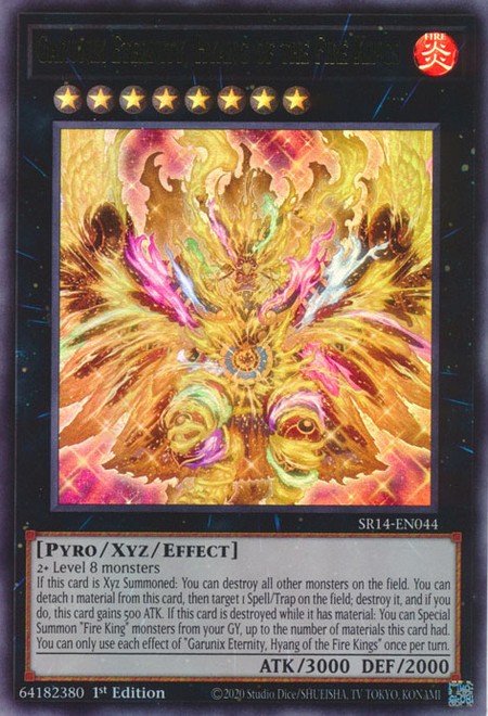 Garunix Eternity, Hyang of the Fire Kings - SR14-EN044 - Ultra