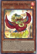 Legendary Fire King Ponix - SR14-EN045 - Super Rare