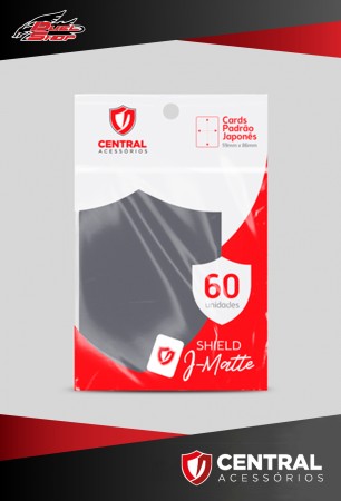 Central Shield Mini J-Matte (60 Sleeves) - Ardósia
