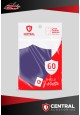 Central Shield Mini J-Matte (60 Sleeves) - Azul Marinho