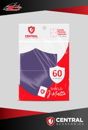 Central Shield Mini J-Matte (60 Sleeves) - Roxo