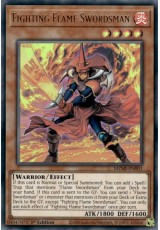 Fighting Flame Swordsman - MZMI-EN001 - Ultra Rare