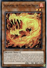 Salamandra, the Flying Flame Dragon - MZMI-EN002 - Super Rare