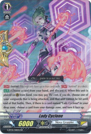 Lady Cyclone - G-BT01/018EN - RR