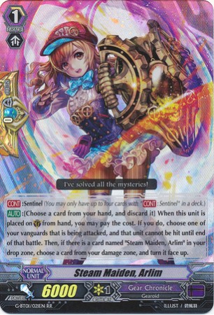 Steam Maiden, Arlim - G-BT01/021EN - RR