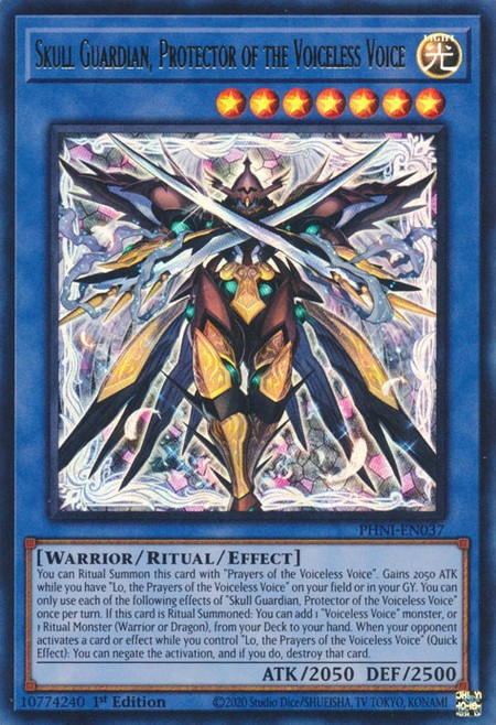 Skull Guardian, Protector of the Voiceless Voice - PHNI-EN037