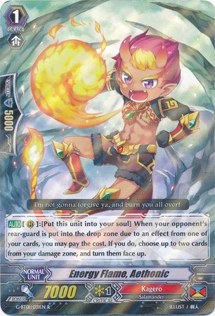 Energy Flame, Aethonic - G-BT01/031EN - R