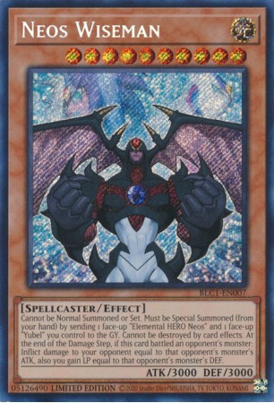 Neos Wiseman - BLC1-EN007 - Secret Rare