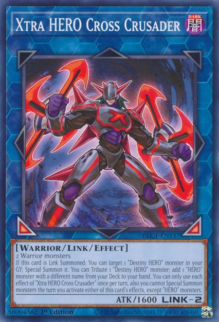 Xtra HERO Cross Crusader - BLC1-EN157 - Common - Duelshop