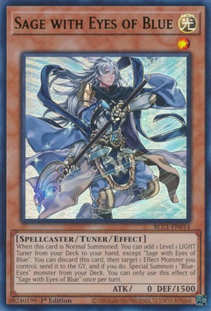 Sage with Eyes of Blue - BLC1-EN014 - Ultra Rare (Silver)