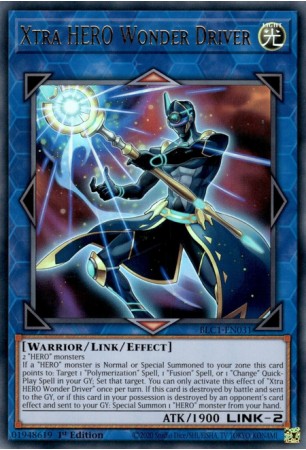 Xtra HERO Wonder Driver - BLC1-EN031 - Ultra Rare (Silver)